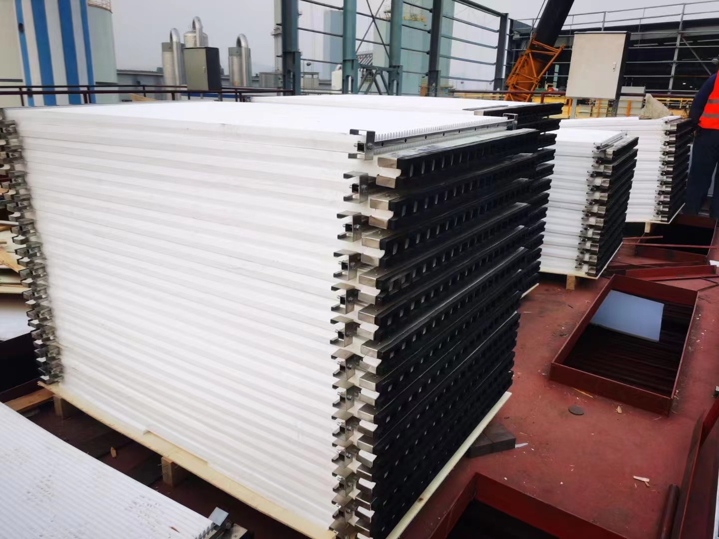 燒結闆效果-燒結闆除塵效果